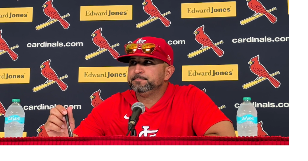 Oli Marmol describes how the Cardinals will protect Kyle Leahy's future with workload