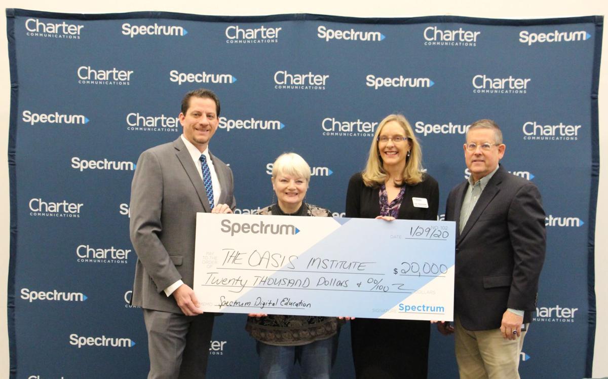 Spectrum Announces $20,000 Grant to Oasis Institute
