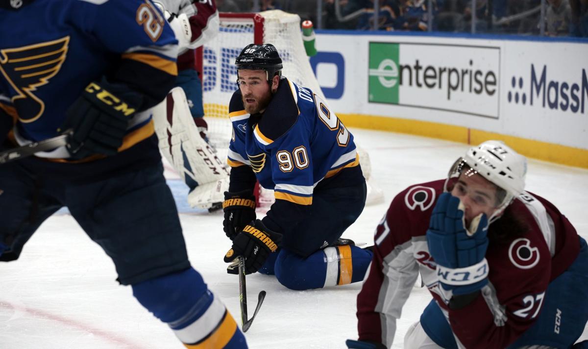 Blues swept from playoffs with 5-2 loss to Colorado