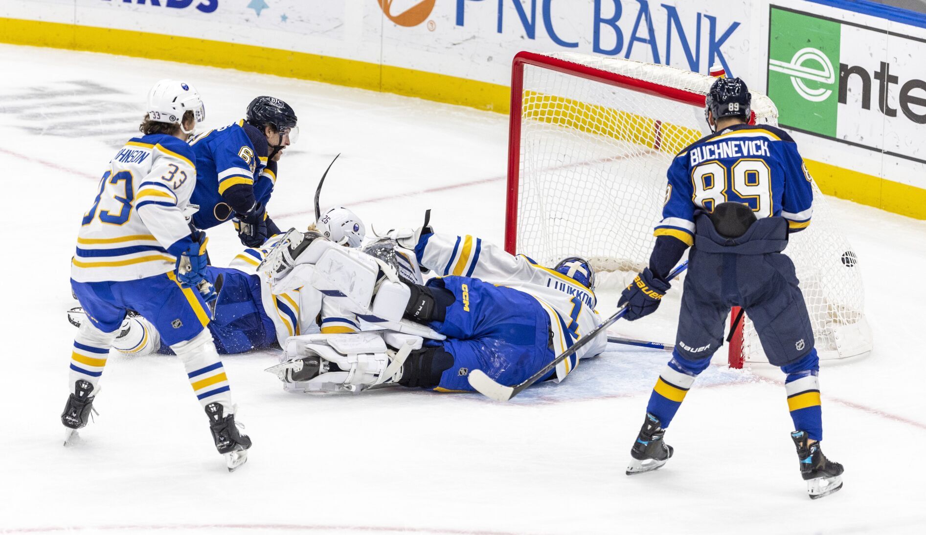 Blues Respond With Win Over Sabres After Building, Surrendering Three ...