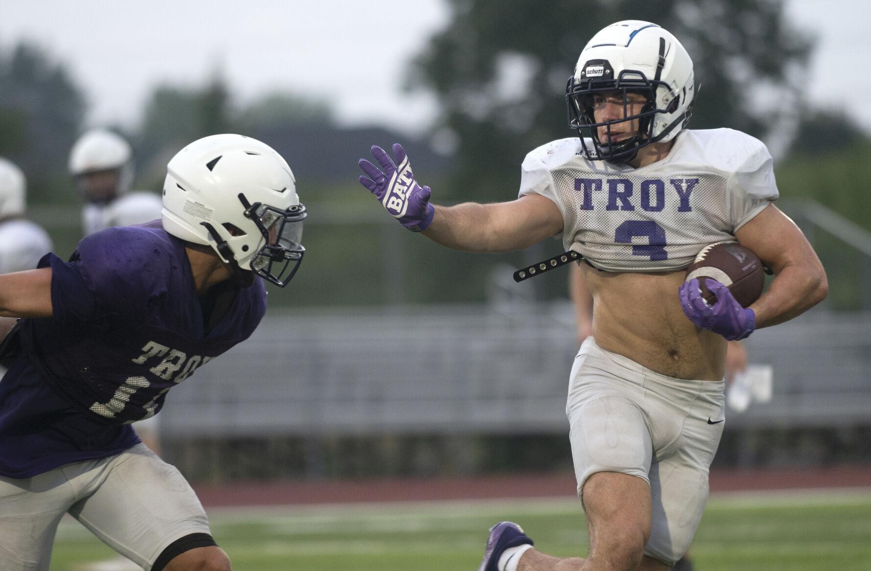 Troy football practice