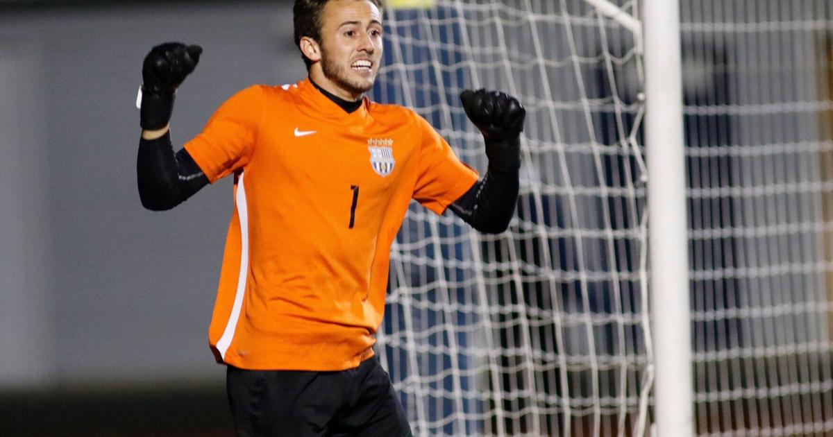Dominic Nicholson Nicholson shines in net to lead St. Dominic into Class 4 boys soccer ...