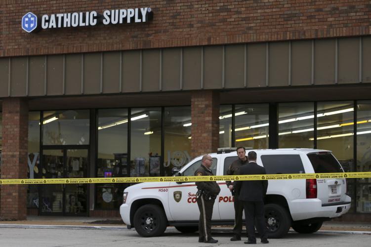 Gunman on the loose after fatal shooting, sexual assault at Catholic Supply store in St. Louis County