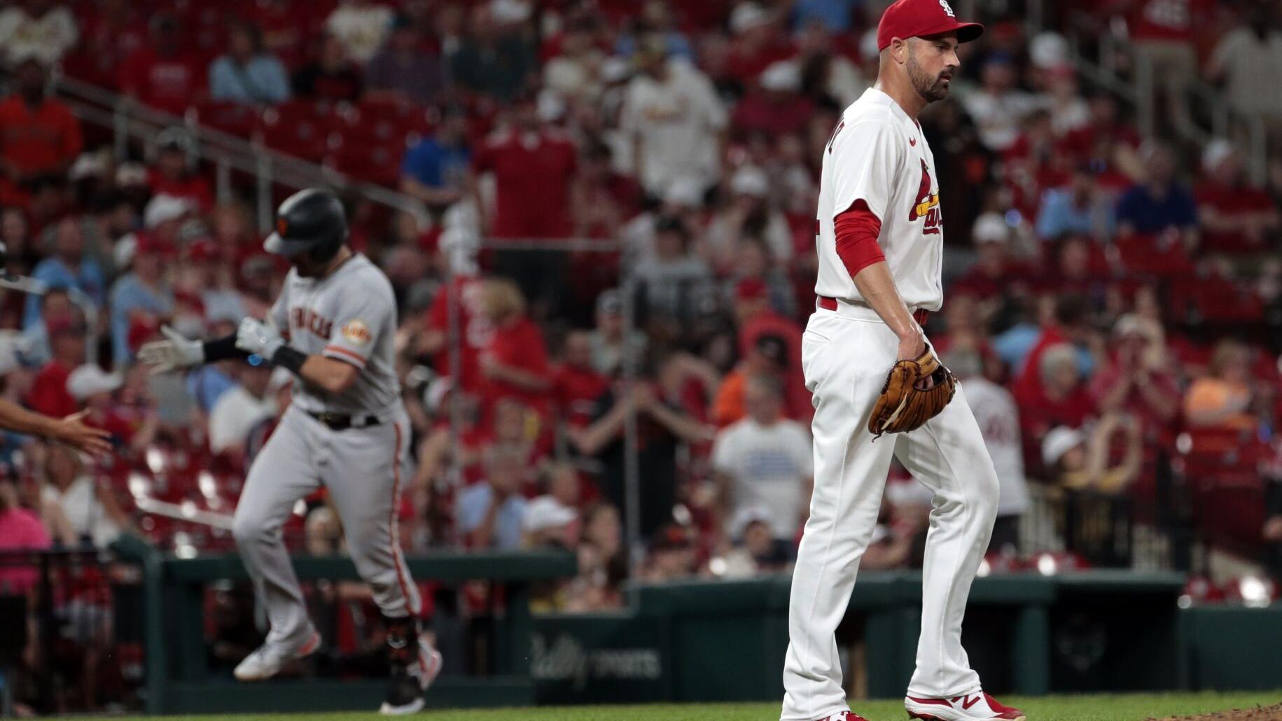 Grounded reliever T.J. McFarland's departure symbolizes new whiff to Cardinals bullpen