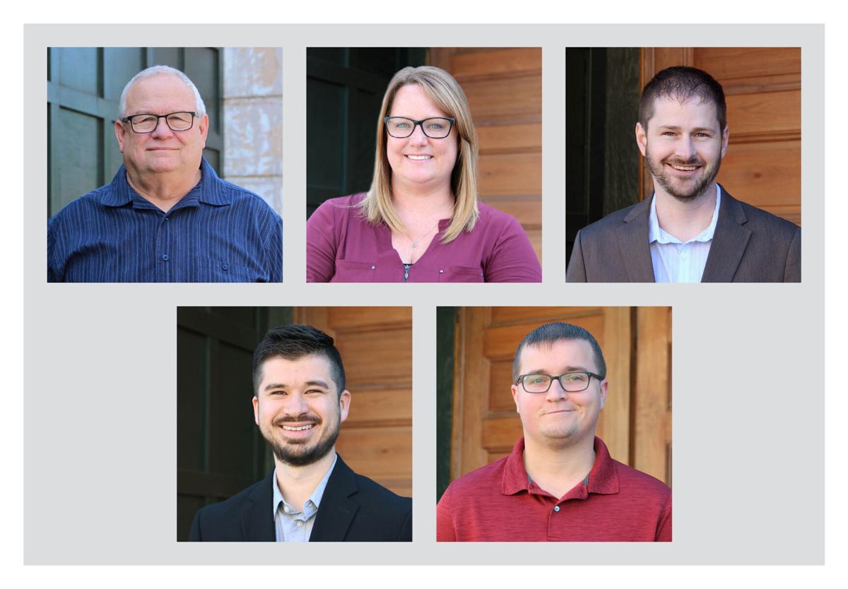 (Top Row, Names L to R): Richard Canada, Amanda Holguin, Travis Smith (Bottom Row, Names L to R): Dominick Johnson, Dalton Webb