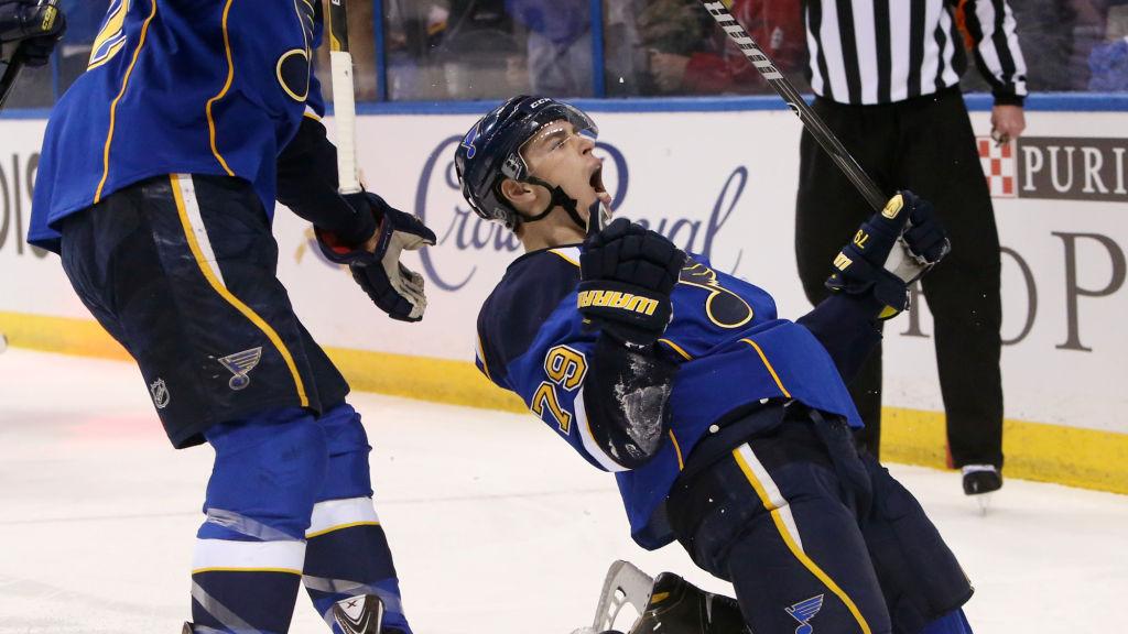 Photos Blues take Game 1 in 3OT St. Louis Blues