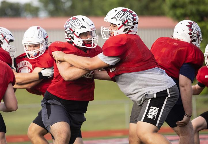 Warrenton football practice