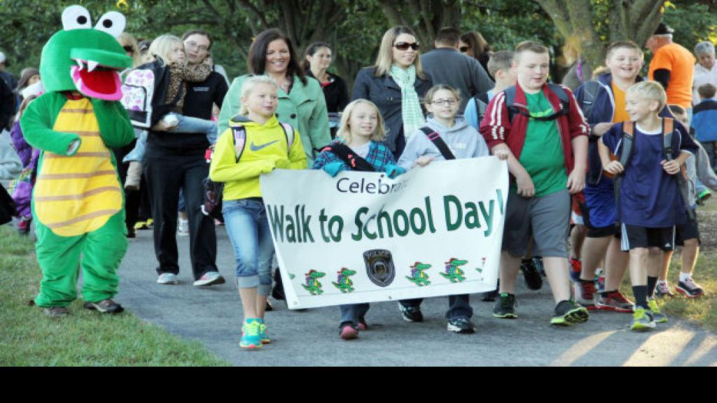 Green Tree Elementary celebrates International Walk to School Day Education News from the St
