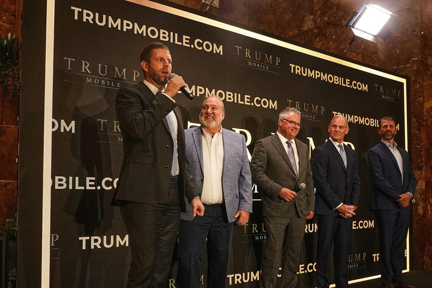 Trump family launches new cell phone service
