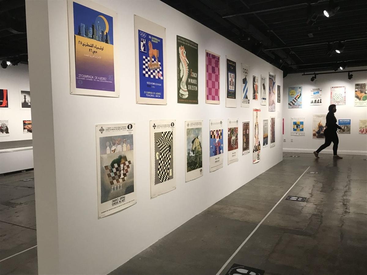 Three exhibits at World Chess Hall of Fame entertain and inform using a