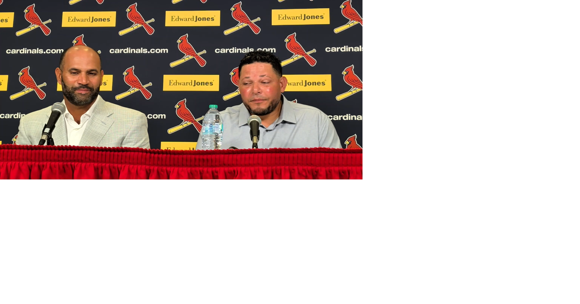 'Special place to be': What Albert Pujols, Yadier Molina said before entering Cardinals HOF