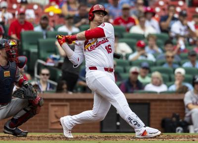 The St. Louis Cardinals face the Atlanta Braves