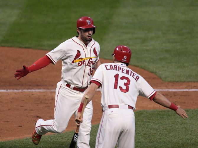 And a standing ovation 👏 #mlb #baseball @St. Louis Cardinals, adam  wainwright batting