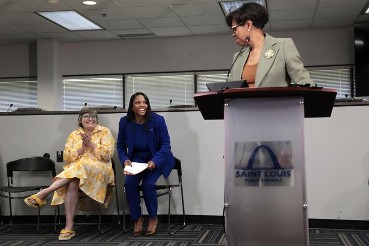 Myra Berry introduced as new interim superintendent