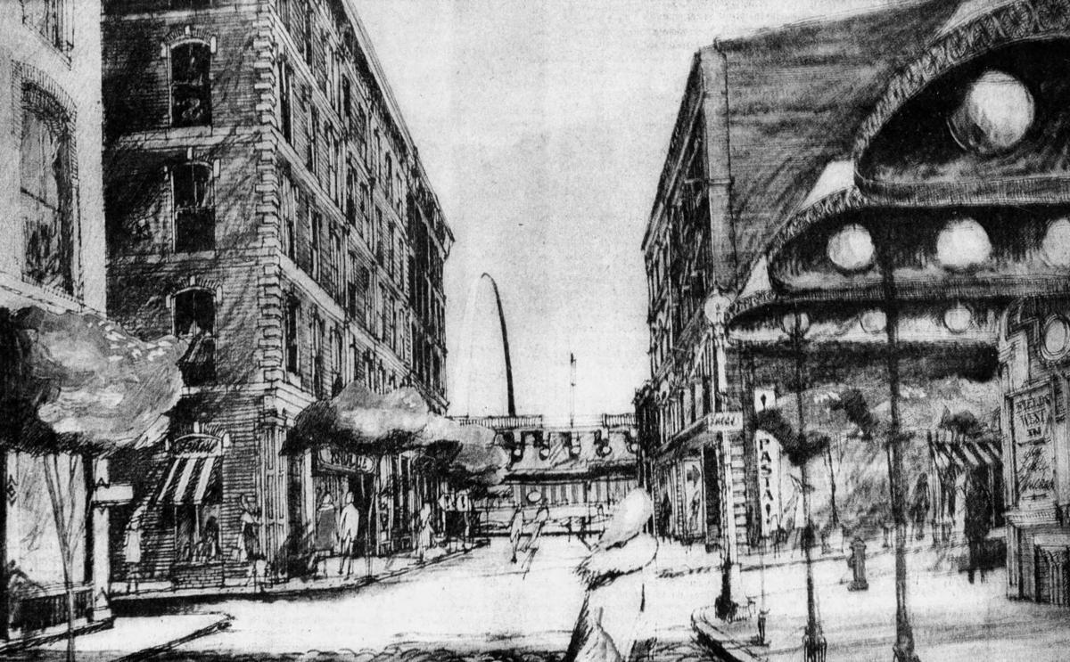 1969 Here's the Laclede's Landing plan that was rejected