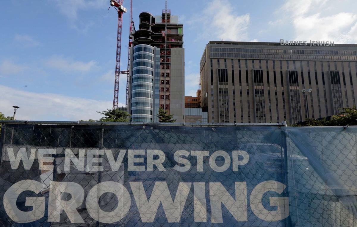Work continues on new 16-story inpatient hospital at BJC