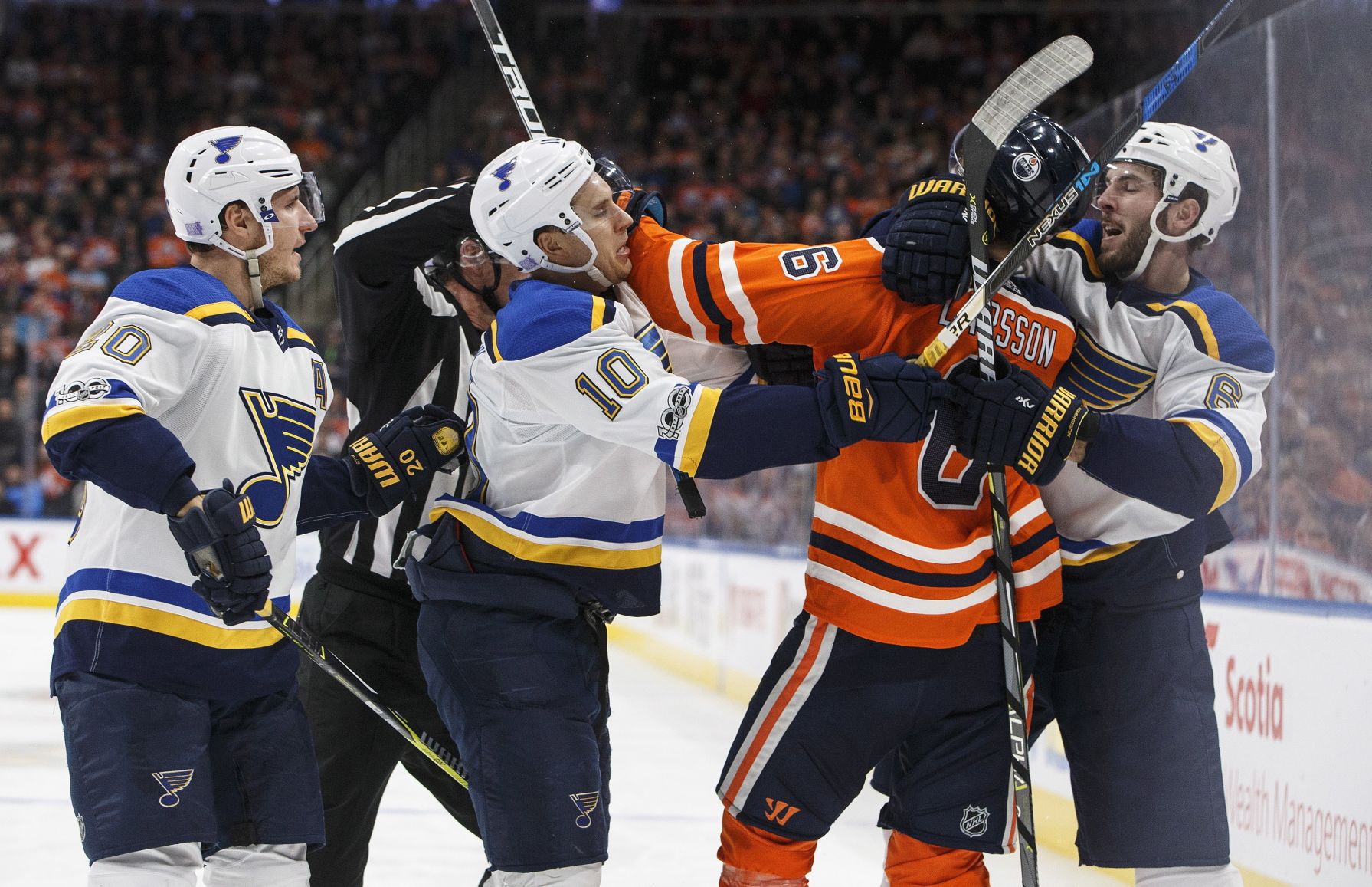 Final: Schenn Scores Twice In Third Period As Blues Win 4-1