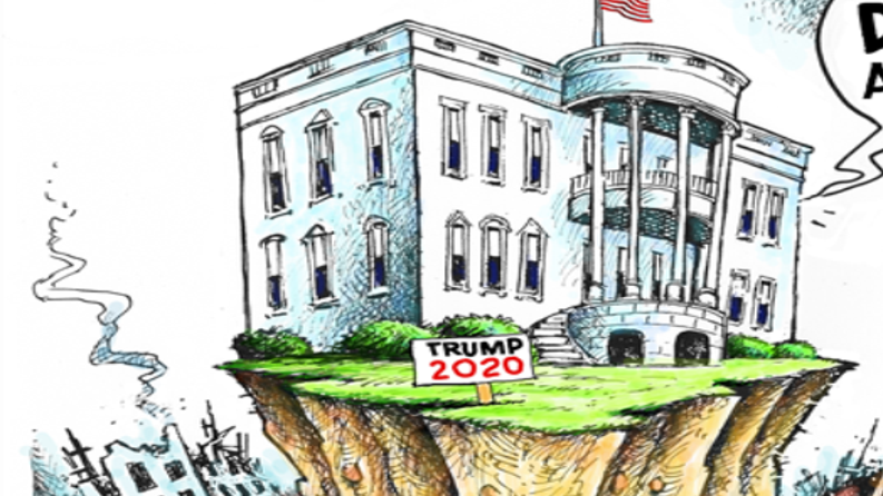 In The Cartoons Trump S America Blm Kenosha Editorial Stltoday Com