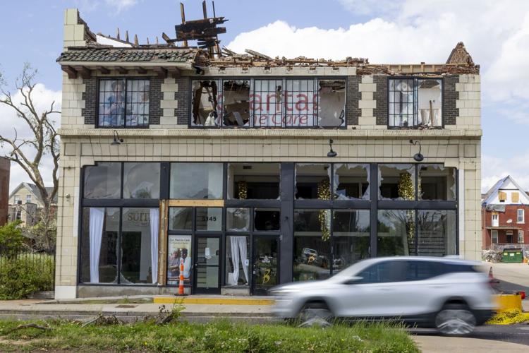 Local restaurants damaged by tornado