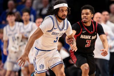 �����Ӱ�ԭ�� University mens basketball hosts St. Joseph's at Chaifetz Arena for first A-10 conference game