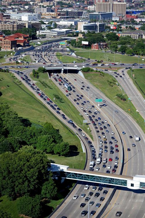 Highway 40 Interstate 64 in St. Louis