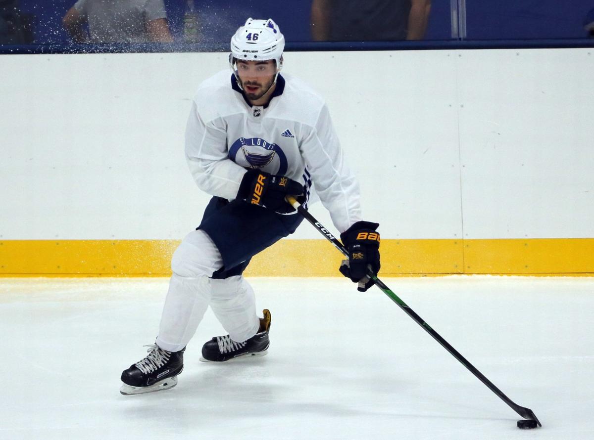 St. Louis Blues pre-season starts, Jake Walman