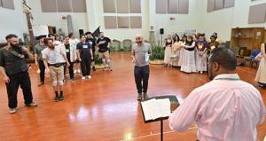 Behind the scenes at “The Pirates of Penzance”