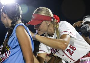 Photos: The Gateway Gold host the Kansas City Diamonds in an exhibition softball game