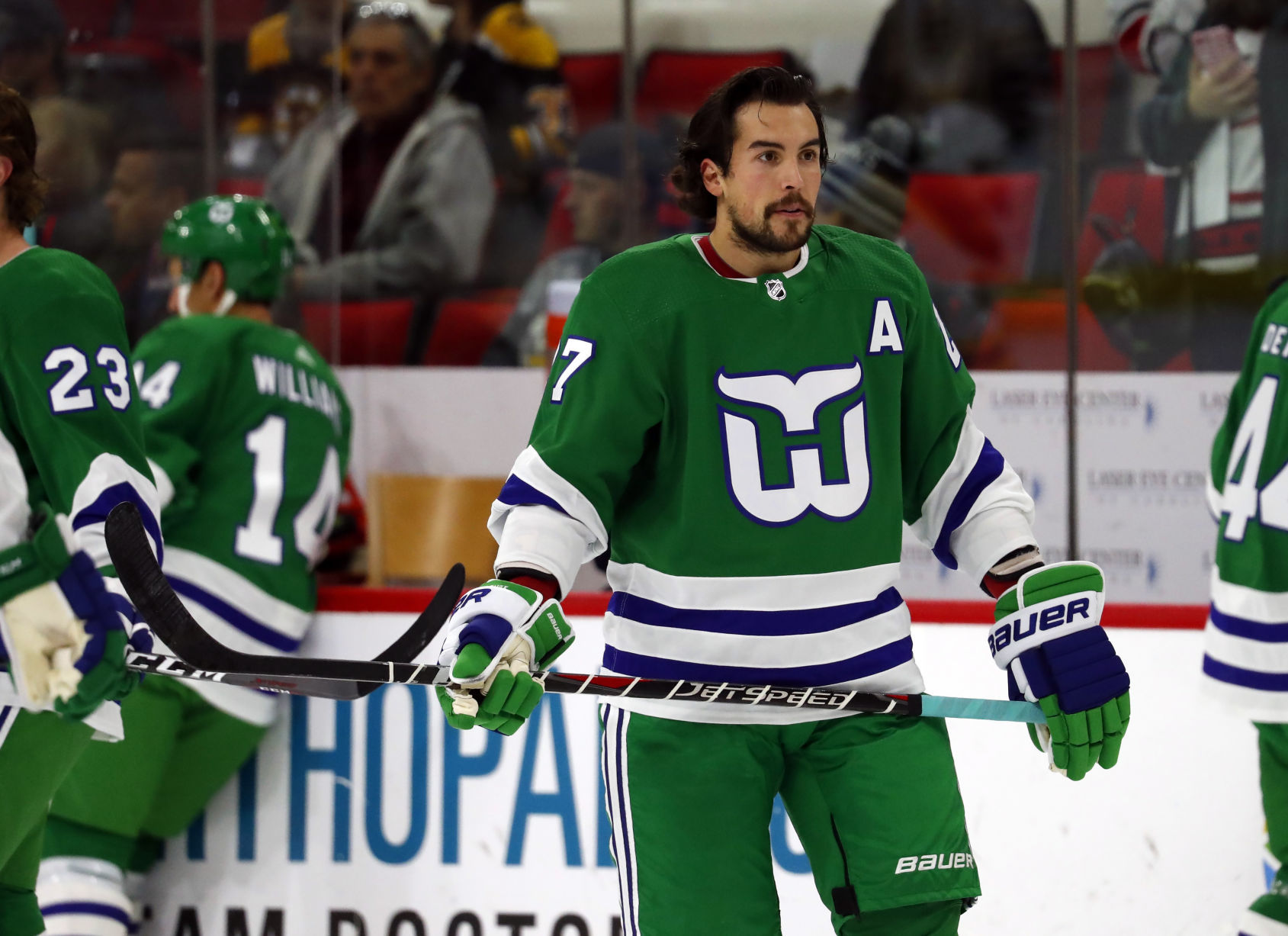 justin faulk carolina hurricanes jersey
