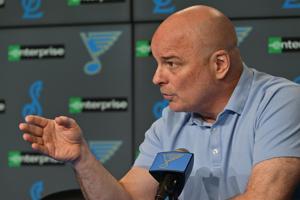 St. Louis Blues press conference