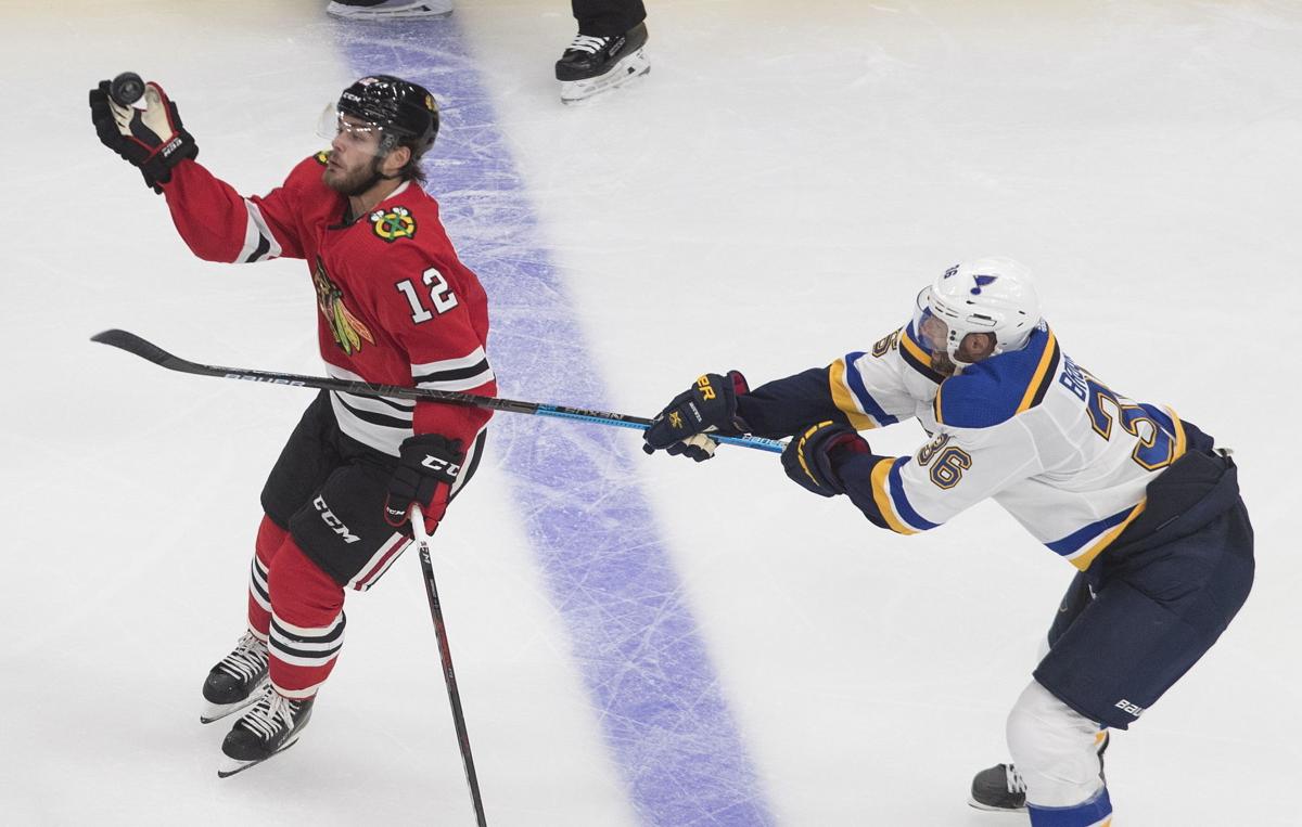 Blackhawks Blues Hockey