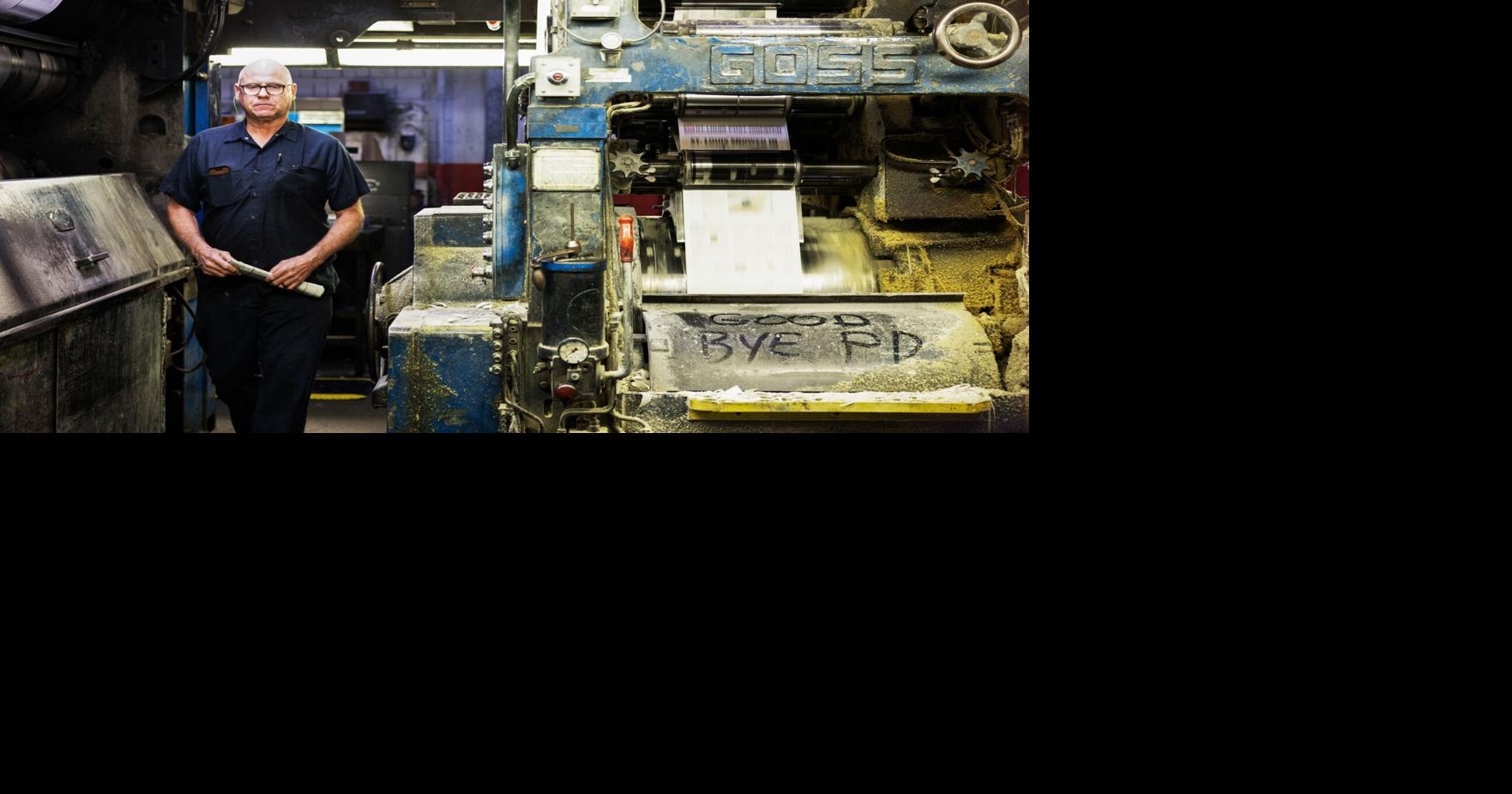 Post-Dispatch prints its last paper in Maryland Heights