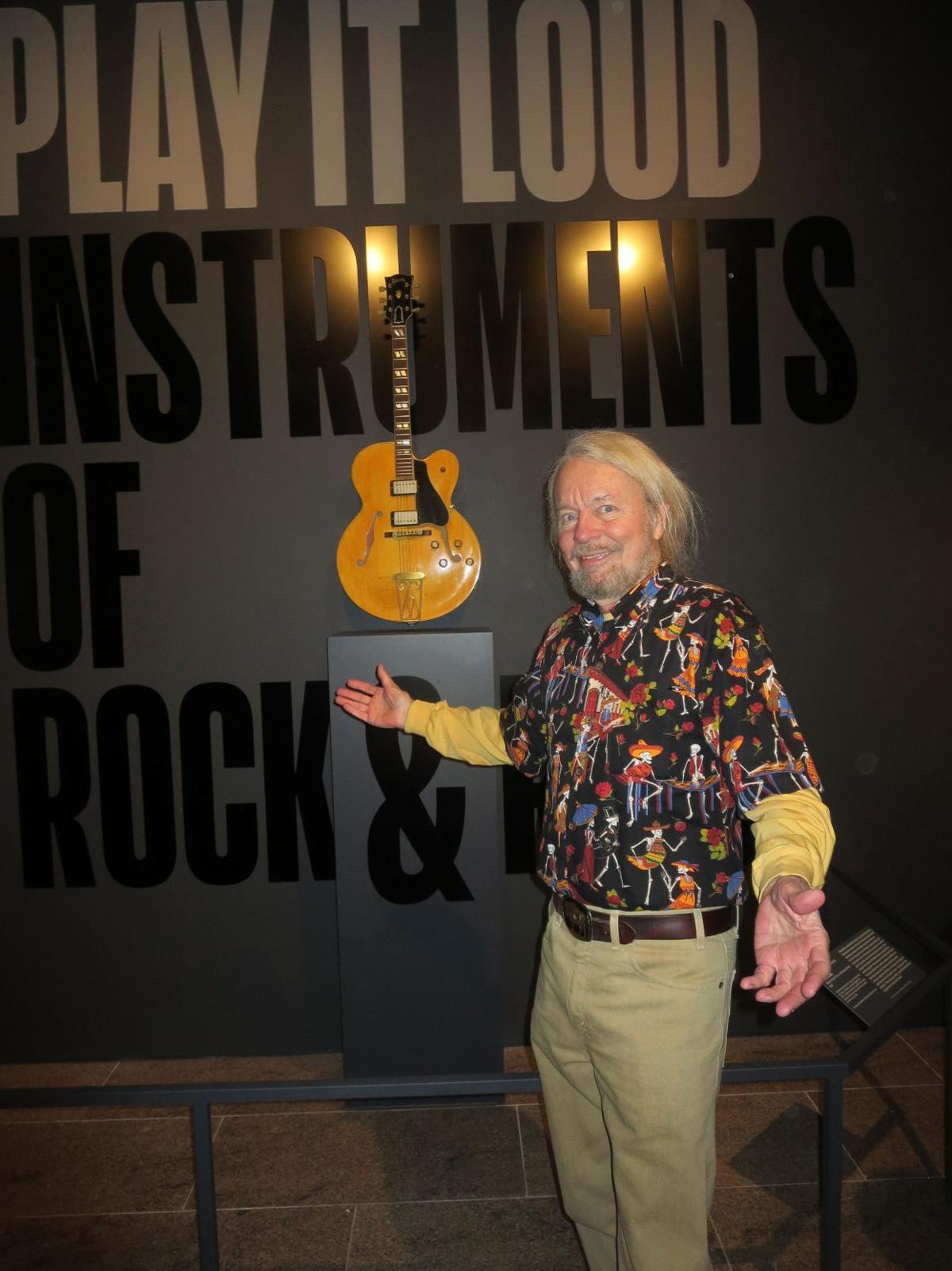 Chuck Berry guitar provides opening note at NYC rock exhibit, thanks to