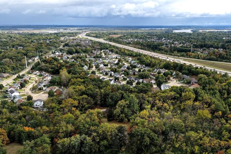 Land of proposed Edgebrook subdivision