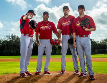  Framed Evolution History St. Louis Cardinals Uniforms