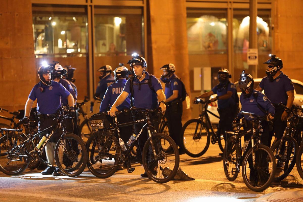 Downtown St. Louis protest turns destructive