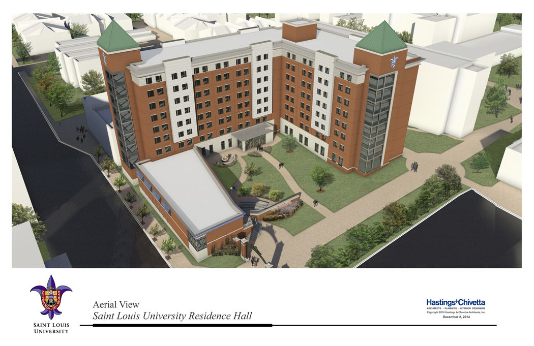 SLU to proceed with 43.8 million oncampus dorm Building Blocks