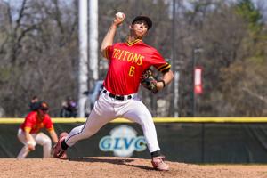 UMSL baseball player Dustin Hagens