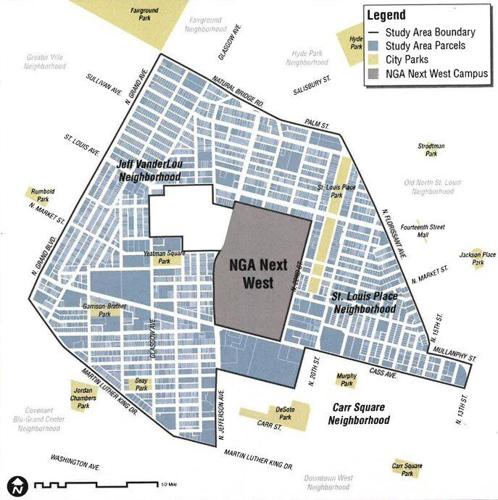 The 849 acres surrounding NGA