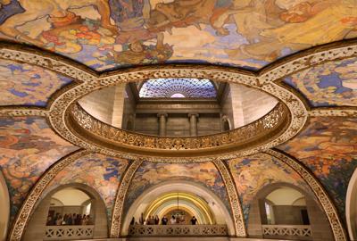 The Missouri capitol is its own museum of art