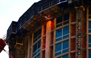 Small fire at top of Millennium Hotel in downtown St. Louis