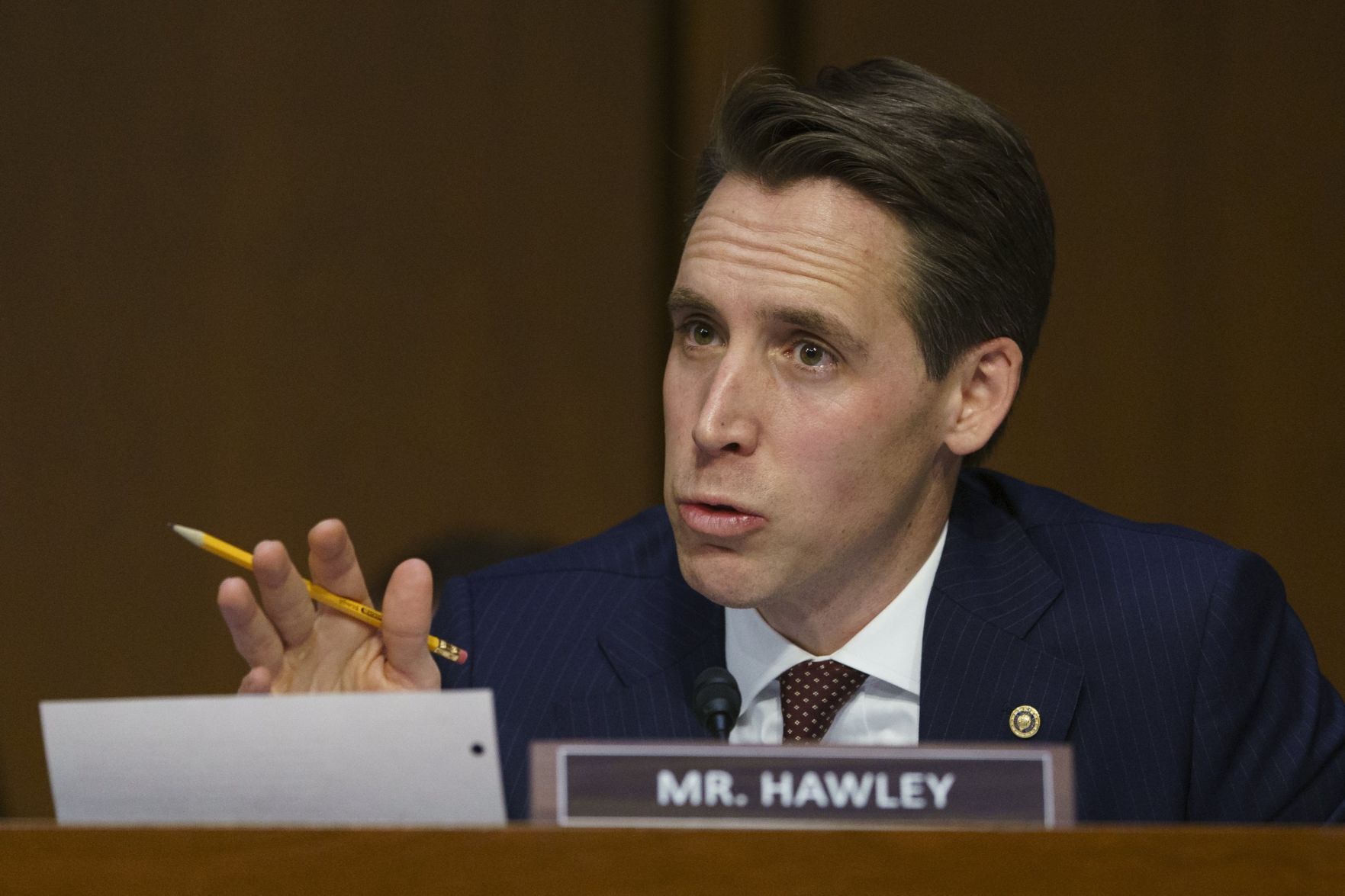 U.S. Sen. Hawley Says His Results Came Back Negative After Taking COVID ...