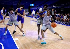 St. Louis University men’s basketball holds open practice