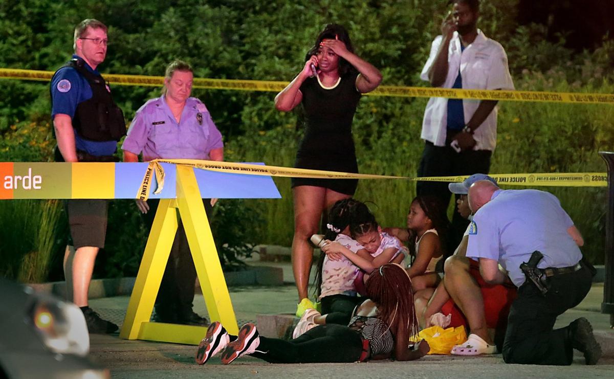 Shooting injures three people at Citygarden