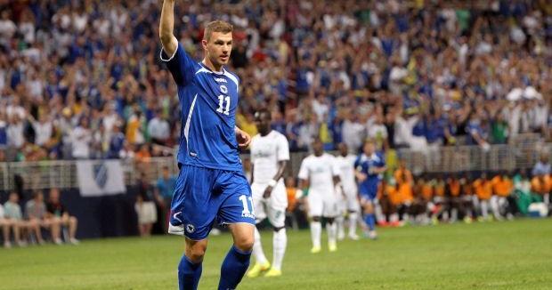 Bosnian star Dzeko, nursing an injury, sitting out match with Panama at Energizer on Saturday