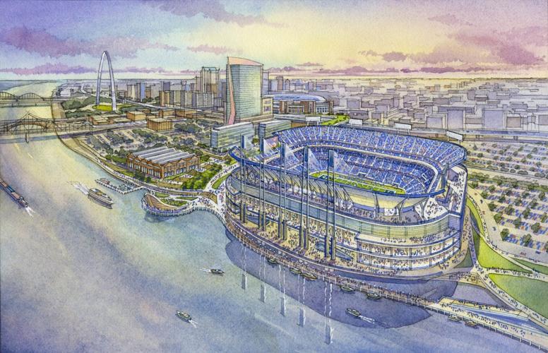 Peacock and Blitz Unveil Study for New St. Louis NFL Stadium