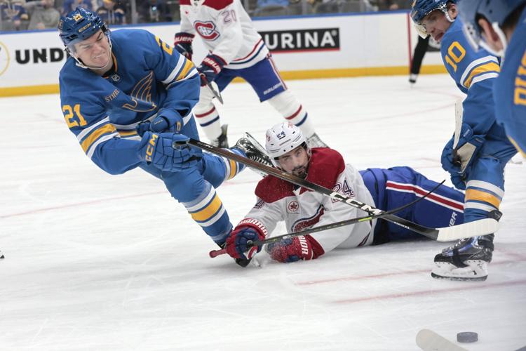 Blues host Canadiens
