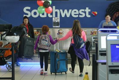 Southwest check-in at Lambert
