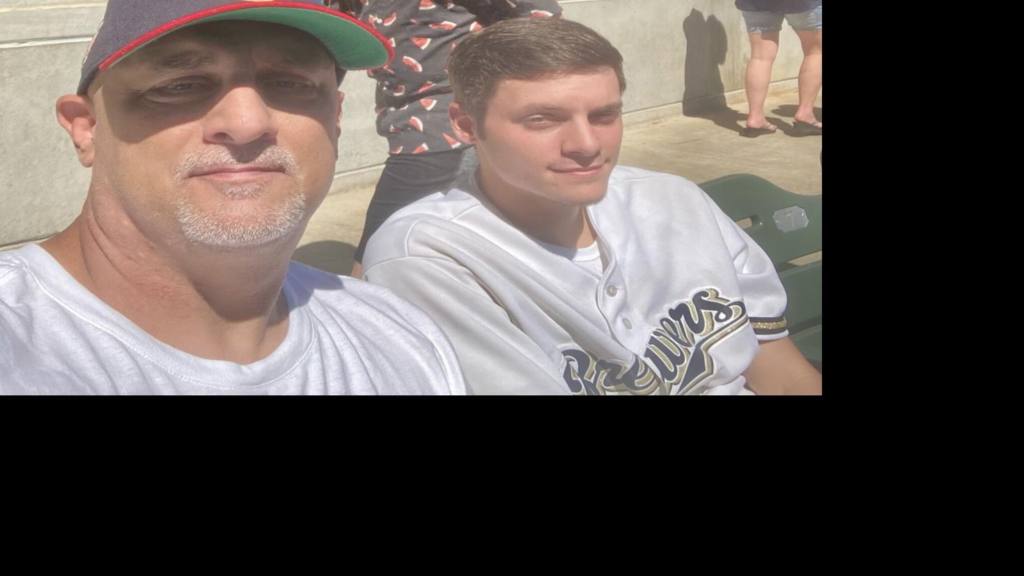 Frank Cimorelli and his son