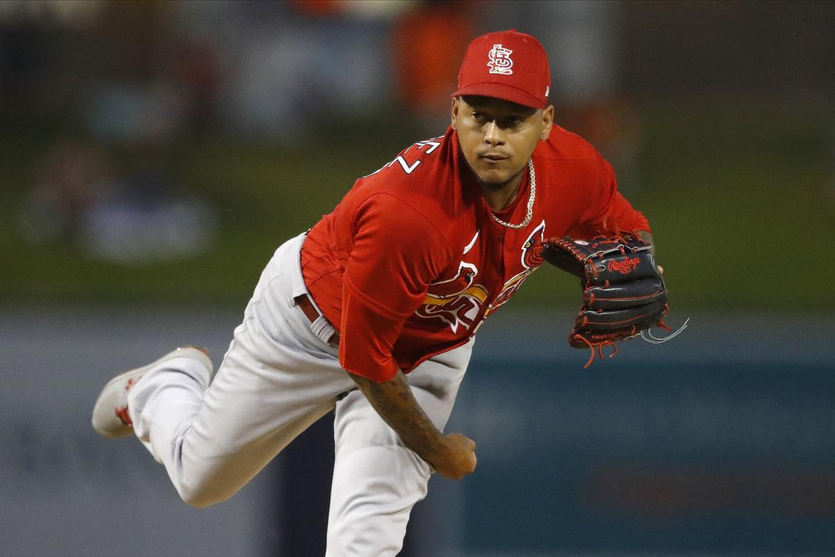 Carlos Martinez roughed up after layoff
